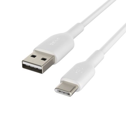 Belkin CAB001BT1MWH USB cable 39.4" (1 m) USB A USB C White1