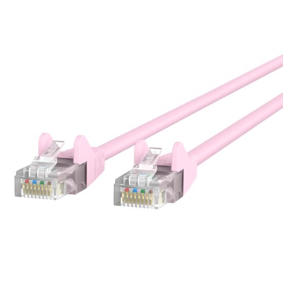 Belkin A3L980-02-PNK-S networking cable Pink 23.6" (0.6 m) Cat6 U/UTP (UTP)1