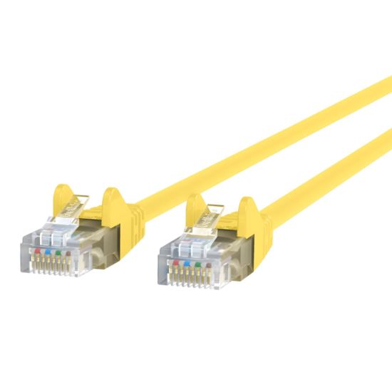 Belkin A3L980-12-YLW-S networking cable Yellow 143.7" (3.65 m) Cat6 U/UTP (UTP)1