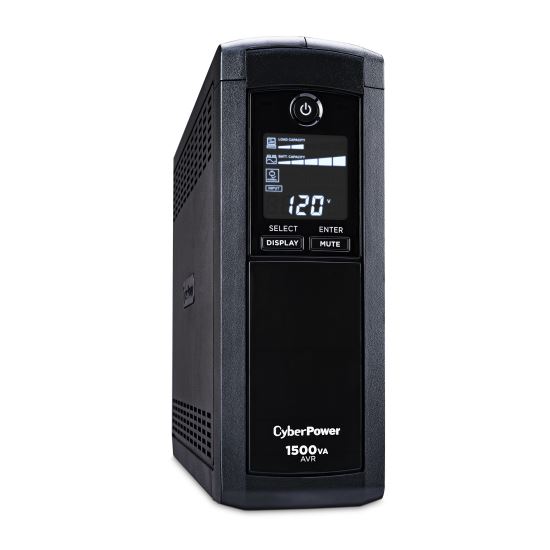 CyberPower CP1500AVRLCDTAA uninterruptible power supply (UPS) Line-Interactive 1.5 kVA 900 W 12 AC outlet(s)1