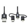 Tripp Lite M101-006-LMC-BK USB cable 72" (1.83 m) USB 2.0 USB A Micro-USB B Black1