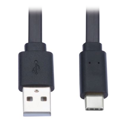 Tripp Lite U038-003-FL USB cable 36" (0.914 m) USB 2.0 USB A USB C Black1