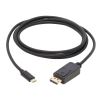 Tripp Lite U444-006-DP-BD video cable adapter 72" (1.83 m) USB Type-C DisplayPort Black3