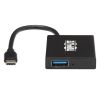 Tripp Lite U460-004-2A2C-2 interface hub USB 3.2 Gen 2 (3.1 Gen 2) Type-C 10000 Mbit/s Black3