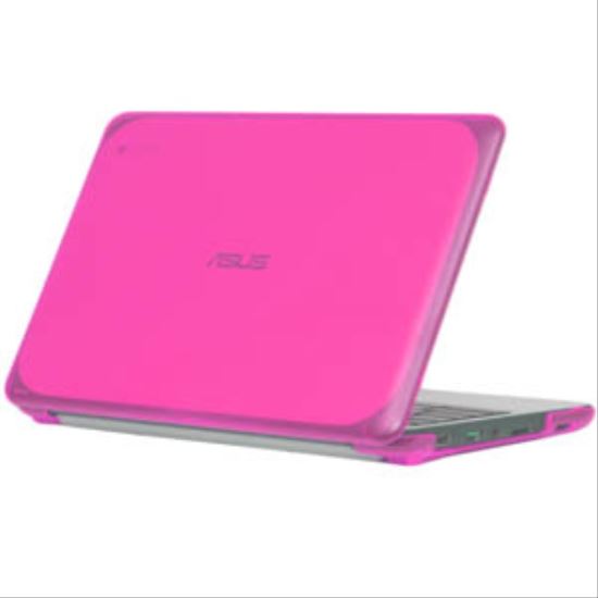 iPearl mCover notebook case 11.6" Hardshell case Pink, Translucent1