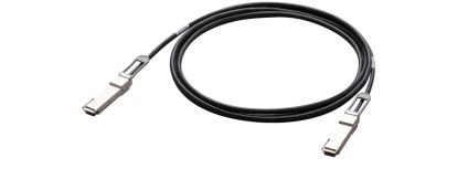 Allied Telesis AT-QSFP28-3CU InfiniBand cable 118.1" (3 m) Black, Stainless steel1