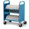 Bretford CUBE Transport Cart Portable device management cart Blue2