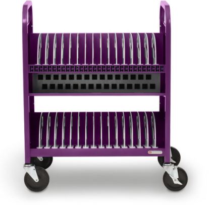 Bretford CUBE Transport Cart Portable device management cart Purple1