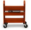 Bretford CUBE Transport Cart Portable device management cart Orange3