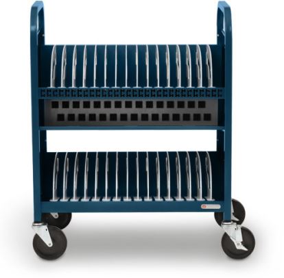 Bretford CUBE Transport Cart Portable device management cart Blue1