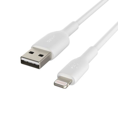 Belkin CAA001BT2MWH lightning cable 78.7" (2 m) White1