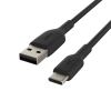 Belkin CAB001BT3MBK USB cable 118.1" (3 m) USB A USB C Black1