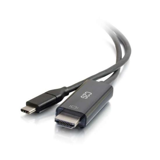 C2G 26896 video cable adapter 118.1" (3 m) USB Type-C HDMI Black1