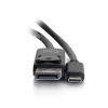 C2G 26899 video cable adapter 11.8" (0.3 m) USB Type-C DisplayPort Black3