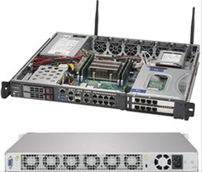 Supermicro 1019D-14CN-FHN13TP server Rack (1U) Intel® Xeon® D 1.9 GHz DDR4-SDRAM 500 W1