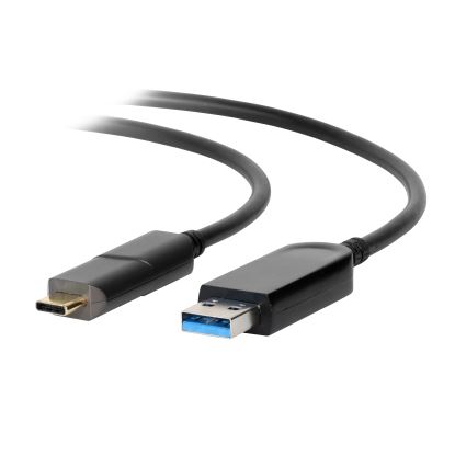 Vaddio 440-1005-051 USB cable 590.6" (15 m) USB 3.2 Gen 1 (3.1 Gen 1) USB C USB A Black1