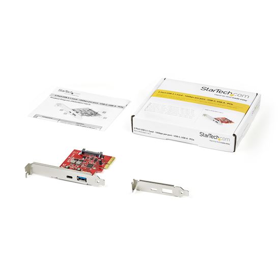 StarTech.com PEXUSB311AC3 interface cards/adapter Internal USB 3.2 Gen 2 (3.1 Gen 2) 4