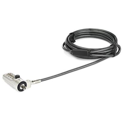 StarTech.com LTLOCKNBL cable lock Black, Silver 80.4" (2.04 m)1