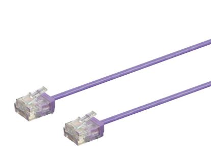 Monoprice 34219 networking cable Purple 5.91" (0.15 m) Cat6 U/UTP (UTP)1