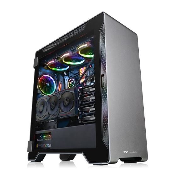 Thermaltake A500 Midi Tower Black, Gray1