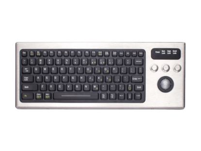 iKey DBL-810-TB-PS2 keyboard PS/2 Aluminum, Black1