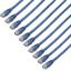 StarTech.com C6PATCH1BL10PK networking cable Blue 12" (0.305 m) Cat6 U/UTP (UTP)1