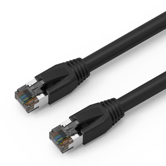 Axiom C8SBSFTP-K7-AX networking cable Black 83.9" (2.13 m) Cat8 SF/UTP (S-FTP)1