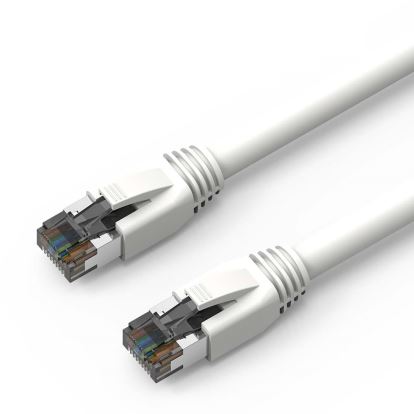 Axiom C8SBSFTP-W1-AX networking cable White 11.8" (0.3 m) Cat8 SF/UTP (S-FTP)1