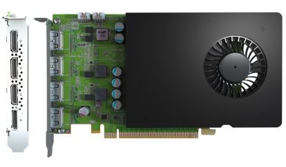 Matrox D-Series D1450 Quad HDMI Graphics Card / D1450-E4GB1