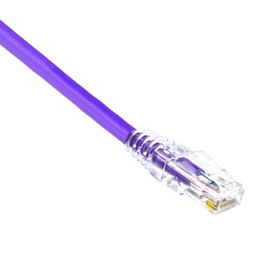 Weltron 90-C6AB-PL-005-NBT networking cable Purple 60" (1.52 m) Cat6a U/UTP (UTP)1