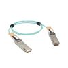 Black Box QSFP-100G-AOC10M-BB fiber optic cable 393.7" (10 m) QSFP28 OM3 Aqua color1