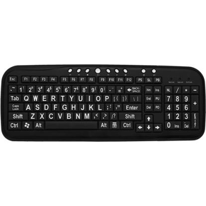 Ergoguys EZsee Multi-Media keyboard USB QWERTY English Black1