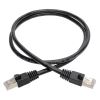 Tripp Lite N262-004-BK networking cable Black 48" (1.22 m) Cat6a S/UTP (STP)2