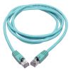 Tripp Lite N262-008-AQ networking cable Aqua color 95.7" (2.43 m) Cat6a S/UTP (STP)2