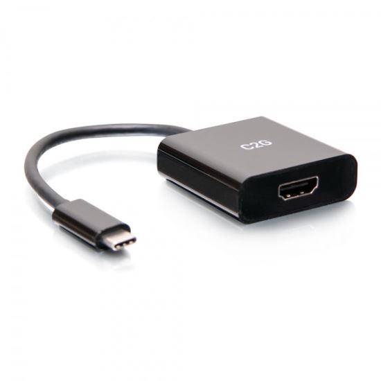 C2G C2G54459 video cable adapter 7.87" (0.2 m) USB Type-C HDMI Black1