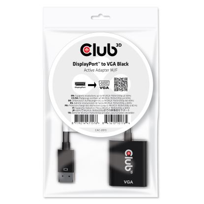 CLUB3D cac-2013 Displayport VGA Black1