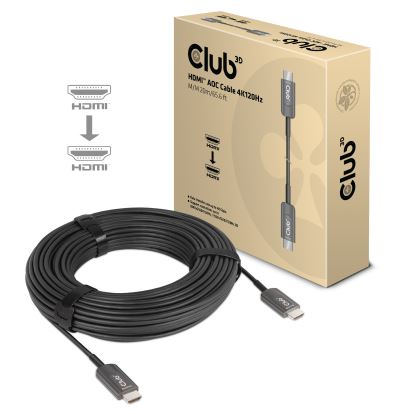 CLUB3D HIGH SPEED HDMI AOC CABLE 8K60HZ 20M M/M HDMI cable 787.4" (20 m) HDMI Type A (Standard) Black1