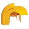 Tripp Lite SRFC4WTRFL cable tray Curve cable tray Yellow2