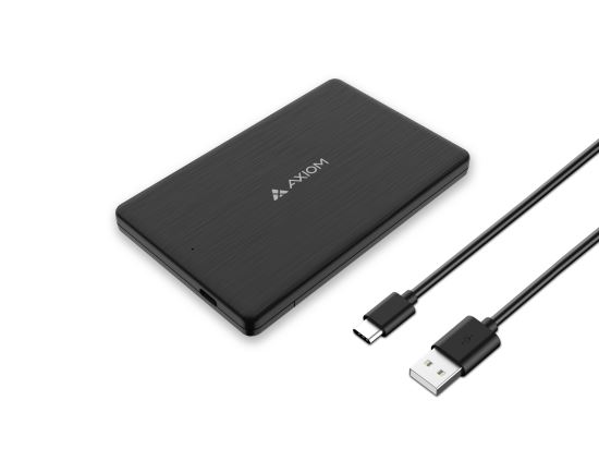 Axiom USBC31SSD6E250-AX external hard drive 250 GB Black1