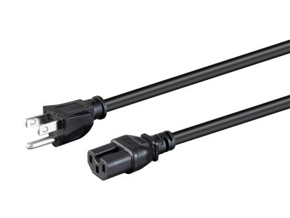Monoprice 40069 power cable Black 71.7" (1.82 m) NEMA 5-15P C15 coupler1