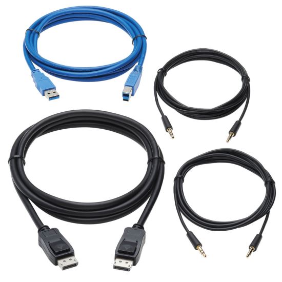 Tripp Lite P785-DPKIT10 KVM cable Black, Blue 137.8" (3.5 m)1