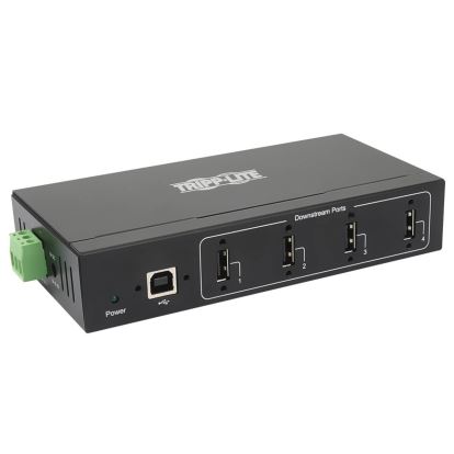 Tripp Lite U223-004-IND-1 interface hub USB 2.0 Type-B 480 Mbit/s Black1