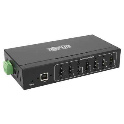 Tripp Lite U223-007-IND-1 interface hub USB 2.0 Type-B 480 Mbit/s Black1