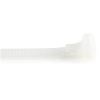 StarTech.com CBMZTRB6 cable tie Releasable cable tie Nylon, Plastic White 100 pc(s)3