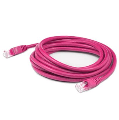 AddOn Networks ADD-1FSLCAT6-PK networking cable Pink 11.8" (0.3 m) Cat6 U/UTP (UTP)1