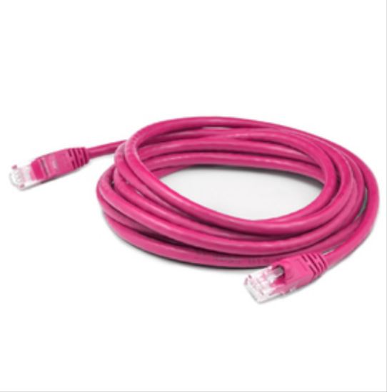 AddOn Networks ADD-1FSLCAT6-PK networking cable Pink 11.8" (0.3 m) Cat6 U/UTP (UTP)1