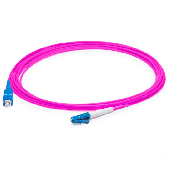 AddOn Networks ADD-LC-LC-5M9SMF-PE fiber optic cable 196.9" (5 m) OFNR OS2 Purple1