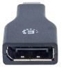 Manhattan 354141 cable gender changer Mini DisplayPort DisplayPort Black6