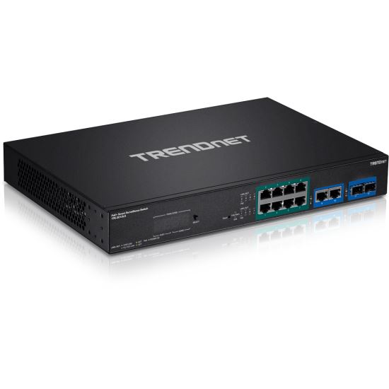 Trendnet TPE-3012LS network switch Managed Gigabit Ethernet (10/100/1000) Power over Ethernet (PoE) 1U Black1