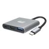 Adesso AUH-4010 interface hub USB 3.2 Gen 1 (3.1 Gen 1) Type-C Gray2